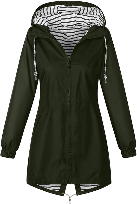 Women’s Casual Outdoor Rain Jacket