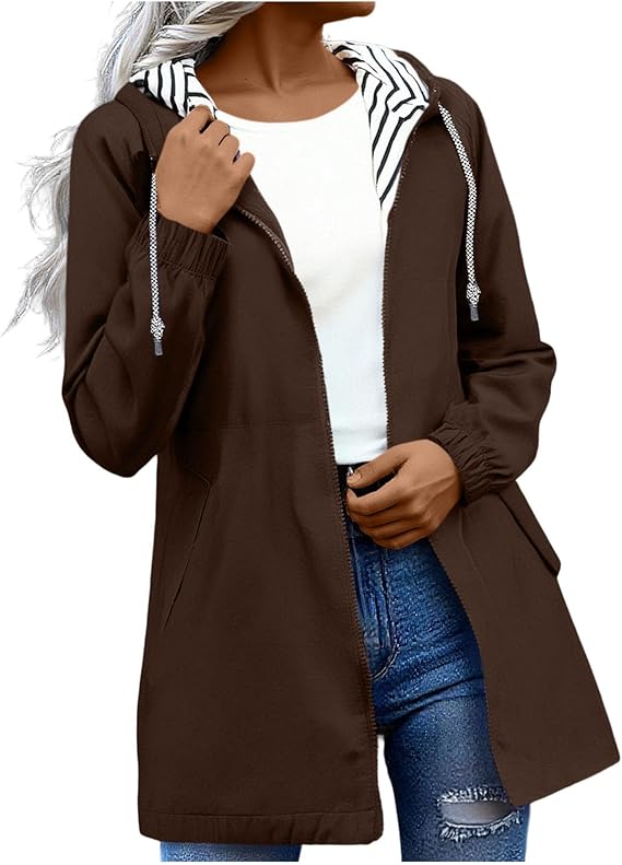 Women’s Casual Outdoor Rain Jacket